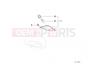 BMW Motorrad BMW 2001 R-Models 4V R 850 RT 96 (0412) Front turn indicator