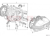 BMW Motorrad BMW CLASSIC 1987 R-Models 2V R 80 RT Cylinder Head
