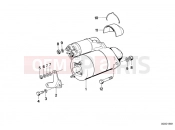 BMW Motorrad BMW CLASSIC 1987 R-Models 2V R 80 RT Starter mounting hardware