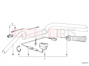 BMW Motorrad BMW CLASSIC 1987 R-Models 2V R 80 RT Retrofit kit, heated handle