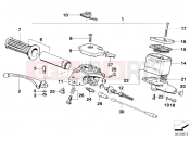 BMW Motorrad BMW CLASSIC 1987 R-Models 2V R 80 RT Handle unit, right