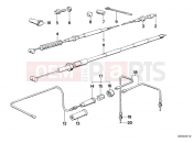 BMW Motorrad BMW CLASSIC 1987 R-Models 2V R 80 RT Bowden cable