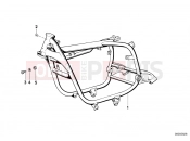 BMW Motorrad BMW CLASSIC 1987 R-Models 2V R 80 RT Front frame