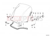BMW Motorrad BMW CLASSIC 1987 R-Models 2V R 80 RT Windshield