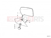BMW Motorrad BMW CLASSIC 1987 R-Models 2V R 80 RT Mirror