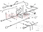 BMW Motorrad BMW CLASSIC 1987 R-Models 2V R 80 RT Cable harness