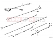 BMW Motorrad BMW CLASSIC 1987 R-Models 2V R 80 RT Various additional cable harnesses