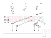 BMW Motorrad BMW CLASSIC 1987 R-Models 2V R 80 RT Retrofit kit, socket