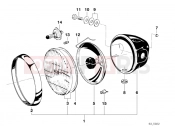 BMW Motorrad BMW CLASSIC 1987 R-Models 2V R 80 RT Headlight