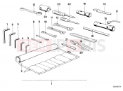 BMW Motorrad BMW CLASSIC 1987 R-Models 2V R 80 RT Car tool