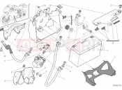 DUCATI 2014 Superbike 1199 Panigale ABS BATTERY HOLDER » WIRING HARNESS