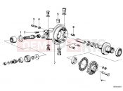 BMW Motorrad BMW CLASSIC 1982 R-Models 2V R 60 TIC Differential-spacer ring
