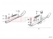 BMW Motorrad BMW CLASSIC 1982 R-Models 2V R 60 TIC Side stand