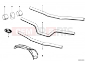 BMW Motorrad BMW CLASSIC 1982 R-Models 2V R 100 RT Handlebar