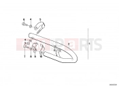 BMW Motorrad BMW CLASSIC 1982 R-Models 2V R 100 RT Safety bar