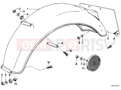 Rear mudguard - BMW Motorrad R65 1982