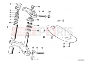BMW Motorrad BMW CLASSIC 1982 R-Boxer R65LS Fork bridge