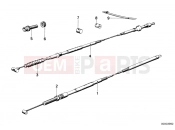 BMW Motorrad BMW CLASSIC 1982 R-Boxer R65LS Bowden cable