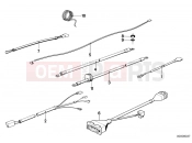 BMW Motorrad BMW CLASSIC 1982 R-Boxer R65LS Various additional cable harnesses