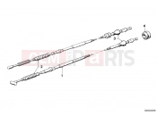 BMW Motorrad BMW CLASSIC 1981 R-Models 2V R 100 RT Clutch cable