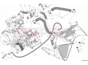 DUCATI 2014 Superbike 1199 Panigale S ABS COOLING SYSTEM » COOLING SYSTEM