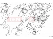 DUCATI 2014 Multistrada 1200 S Pikes Peak REAR FRAME COMP. » FRAME