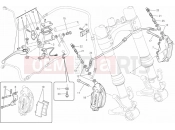 DUCATI Monster 795 ABS FRONT BRAKE SYSTEM » BRAKING SYSTEM