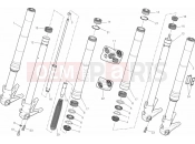DUCATI Monster 796 - DMT 024 - FRONT FORK (2) » FRONT SUSPENSION