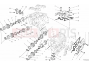 DUCATI HYPERSTRADA CYLINDER HEAD : TIMING SYSTEM » ENGINE CASE
