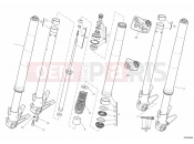 DUCATI Monster 1100 DIESEL 024 - FRONT FORK (2) » FRONT SUSPENSION