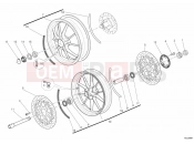 DUCATI Monster 1100 EVO ABS WHEELS » FRONT WHEEL