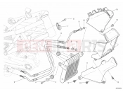 DUCATI 2013 Monster 1100 EVO ANNIVERSARY OIL COOLER » LUBRICATION SYSTEM