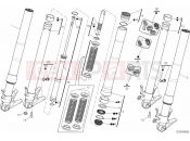 DUCATI Superbike 1199 Panigale ABS 21A - FRONT FORK (1) » FRONT SUSPENSION