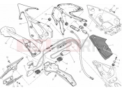 DUCATI 2013 Superbike 1199 Panigale R NUMBER PLATE HOLDER - TAIL LIGHT » LIGHTING SYSTEM
