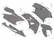 DUCATI 2013 Superbike 1199 Panigale S ABS FAIRING » PLASTICS
