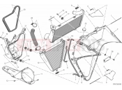DUCATI 2013 Superbike 1199 Panigale S ABS WATER COOLER » COOLING SYSTEM