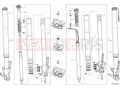 DUCATI 2013 Multistrada 1200 S GT FRONT FORK » FRONT SUSPENSION