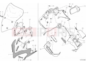 DUCATI 2013 Multistrada 1200 S GT COWLING » PLASTICS