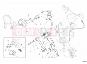 DUCATI 2013 Multistrada 1200 S Touring REAR BRAKING SYSTEM » BRAKING SYSTEM