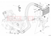 DUCATI 2013 Multistrada 1200 S Touring OIL COOLER » LUBRICATION SYSTEM
