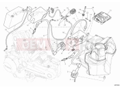 DUCATI 2013 Monster 659 ABS BATTERY » WIRING HARNESS