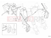 DUCATI 2013 Monster 659 FRONT BRAKE SYSTEM » BRAKING SYSTEM