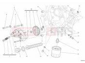 DUCATI Monster 696 ABS OIL PUMP - FILTER » LUBRICATION SYSTEM