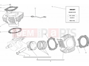 DUCATI 2013 Monster 696 ANNIVERSARY CYLINDER - PISTON » ENGINE CASE
