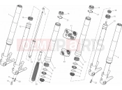 DUCATI Monster 795 024 - FRONT FORK (1) » FRONT SUSPENSION