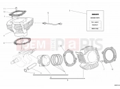 DUCATI Monster 795 CYLINDER - PISTON » ENGINE CASE