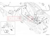 DUCATI 2013 Monster 796 ANNIVERSARY REAR BRAKE SYSTEM » BRAKING SYSTEM
