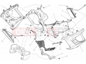 DUCATI 2013 Diavel Carbon BRA COVER, RADIATOR » COOLING SYSTEM