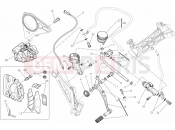 DUCATI 2013 Diavel CROMO REAR BRAKE SYSTEM » BRAKING SYSTEM