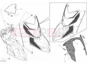 DUCATI HYPERMOTARD SP COWLING » PLASTICS